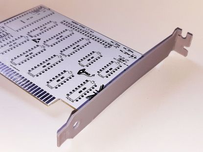 Picture of GREY PLASTIC HIGH PROFILE BLANK BRACKET FOR ISA CARD XT-IDE XT-CF