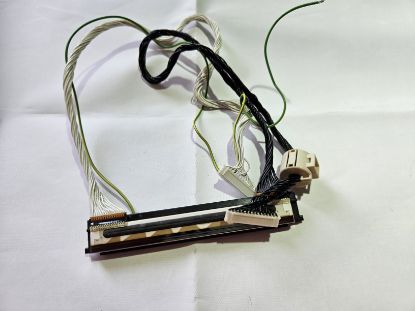 Picture of WORKING PRINTHEAD ASSEMBLY FOR ZEBRA LABEL PRINTER 2844 / 3842 WITH CABLES