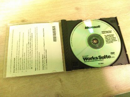 Picture of RETRO MICROSOFT WORKS SUITE 2001 DVD WITH COA