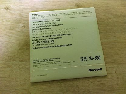 Picture of RETRO MICROSOFT INTELLITYPE PRO KEYBOARD SOFTWARE - JUST CD