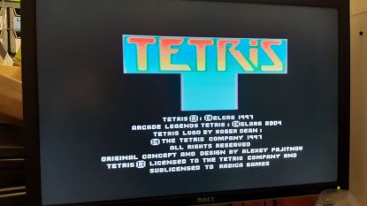 Picture of RADICA ARCADE LEGENDS TETRIS GAME WITH UNIQUE CONTROLLERS