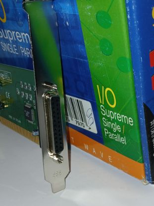 Picture of NOS MICROCOMPUTER RESEARCH MR ISA I/O SUPREME SINGLE / PARALLEL / LPT CARD