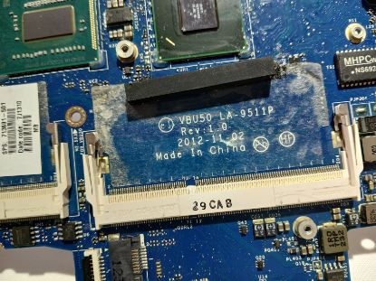 Picture of WORKING HP ENVY SLEEKBOOK 6 MOTHERBOARD 713691-501 LA-9511P I7-3517U