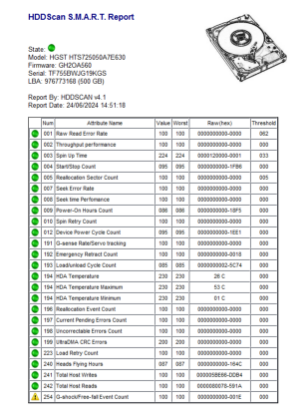 Picture of WORKING NO BADS SLIM 500GB SATA 2.5" 2.5 INCH HARD DRIVE HDD