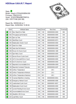 Picture of WORKING NO BADS SLIM 500GB SATA 2.5" 2.5 INCH HARD DRIVE HDD