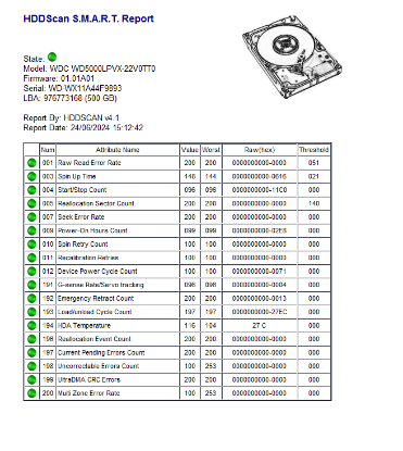 Picture of WORKING NO BADS SLIM 500GB SATA 2.5" 2.5 INCH HARD DRIVE HDD