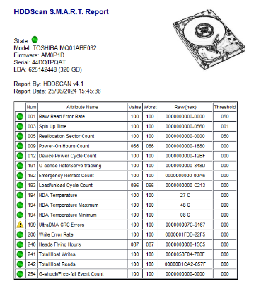 Picture of WORKING NO BADS MIX BRANDS 320GB SATA 2.5" 2.5 INCH HARD DRIVE