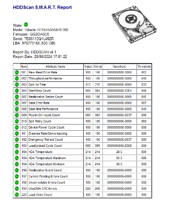 Picture of WORKING NO BADS MIX BRANDS 320GB SATA 2.5" 2.5 INCH HARD DRIVE