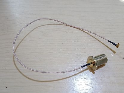 Picture of N PLUG FEMALE TO MMCX MALE PIGTAIL CABLE