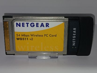 Picture of NETGEAR WG511V2 WIFI PCMCIA CARDBUS 32BIT PC CARD