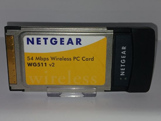 Picture of NETGEAR WG511V2 WIFI PCMCIA CARDBUS 32BIT PC CARD