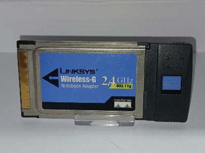 Picture of LINKSYS WIRELESS-G WPC54G VER.5 WIFI PCMCIA CARDBUS 32BIT PC CARD