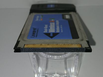 Picture of LINKSYS DUAL-BAND A+G WPC55AG WIFI PCMCIA CARDBUS 32BIT PC CARD