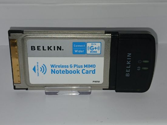 Picture of BELKIN F5D9010 3000UK WIFI PCMCIA CARDBUS 32BIT PC CARD