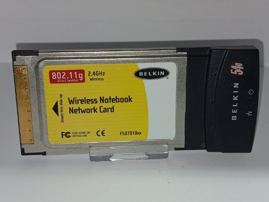 Picture of  BELKIN F5D7010 1314UK WIFI PCMCIA CARDBUS 32BIT PC CARD