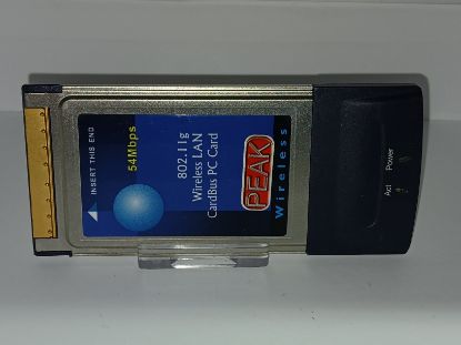 Picture of PEAK WG2400 BG WIFI PCMCIA CARDBUS 32BIT PC CARD