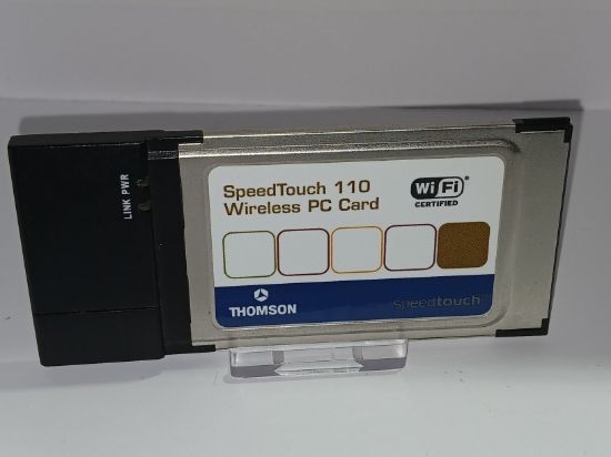 Picture of THOMSON SPEEDTOUCH 110 WIFI B 5V 16BIT PCMCIA PC CARD AMIGA COMPATIBLE