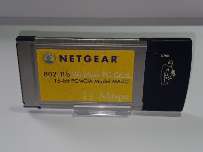 Picture of NETGEAR MA401 16BIT WIFI PCMCIA PC CARD AMIGA COMPATIBLE PRISM2