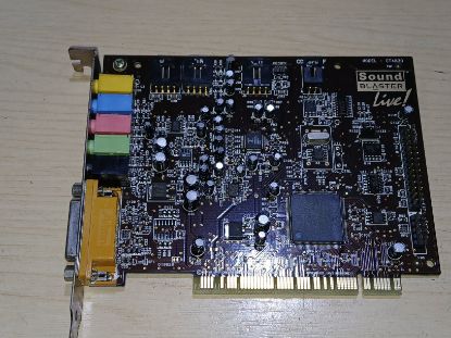 Picture of RETRO SOUND BLASTER LIVE! VALUE CT4830 4.0 PCI SOUND CARD