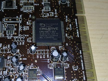 Picture of RETRO SOUND BLASTER LIVE! VALUE CT4830 4.0 PCI SOUND CARD