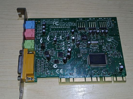 Picture of RETRO CREATIVE SOUND BLASTER 128 CT4810 PCI SOUND CARD