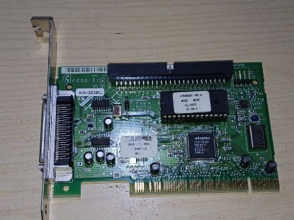 Picture of WORKING ADAPTEC AHA-2930CU HBA PCI 50 PIN SCSI CONTROLLER