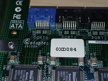 Picture of ADAPTEC AAR-2610SA DELL CERC 6 CHANNEL SATA RAID CONTROLLER