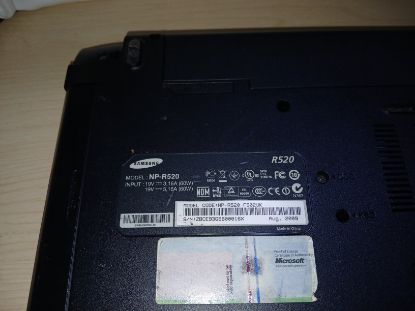 Picture of FAULTY SAMSUNG R520 LAPTOP FOR PARTS