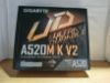 Picture of BOX ONLY - GIGABYTE A520M K V2 MOTHERBOARD BOX WITH MANUALS AND SATA CABLE