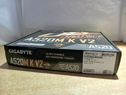 Picture of BOX ONLY - GIGABYTE A520M K V2 MOTHERBOARD BOX WITH MANUALS AND SATA CABLE