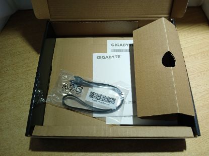 Picture of BOX ONLY - GIGABYTE A520M S2H MOTHERBOARD BOX WITH MANUALS AND SATA CABLE