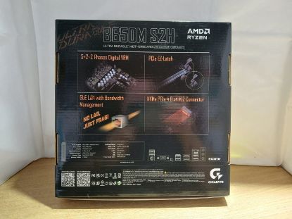 Picture of BOX ONLY - GIGABYTE B650M S2H MOTHERBOARD BOX WITH MANUALS AND 2 SATA CABLES