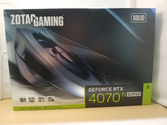 Picture of BOX ONLY - ZOTAC GAMING GEFORCE RTX 4070 TI SUPER SOLID 16GB 256BIT GDDR6X