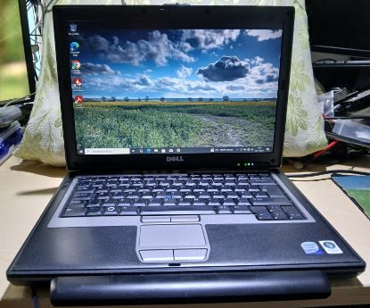 Picture of DELL LATITUDE D630 LAPTOP NVS 135M G86M C2D T7500 4GB RAM 120GB SSD DVDRW WIN 10