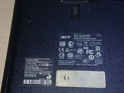 Picture of FAULTY ACER ASPIRE 5536 LAPTOP FOR PARTS