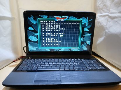 Picture of ACER ASPIRE 6930G RETRO GAMING LAPTOP XP NVIDIA GAMES LOADED 