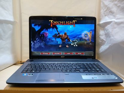 Picture of ACER ASPIRE 7736G RETRO GAMING LAPTOP 17" NVIDIA LOADED WITH GAMES