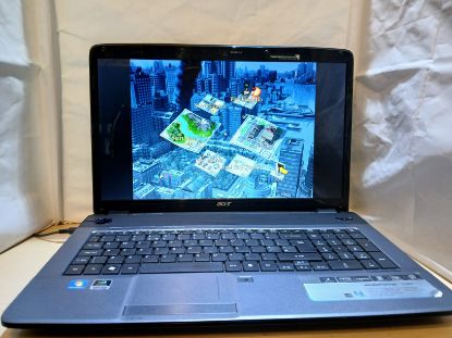 Picture of ACER ASPIRE 7736G RETRO GAMING LAPTOP 17" NVIDIA LOADED WITH GAMES