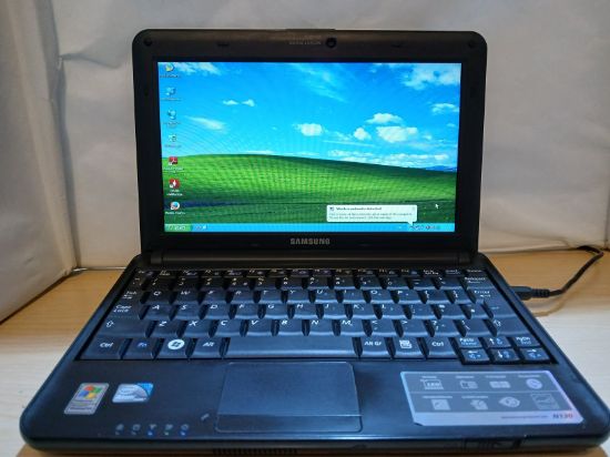 Picture of SAMSUNG N130 NETBOOK 40GB SSD ON WINDOWS XP PRO SP3 32BIT