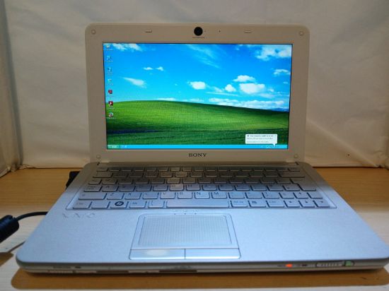 Picture of SONY VAIO VPCW11S1E NETBOOK 40GB SSD ON WINDOWS XP PRO SP3 32BIT