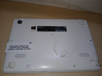 Picture of FAULTY LENOVO IDEAPAD 100S-11IBY LAPTOP FOR PARTS